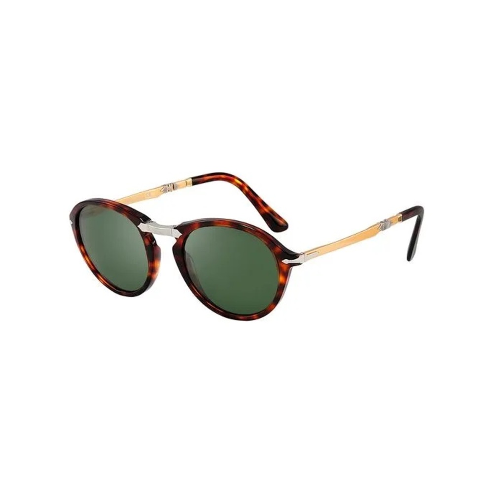 Persol sunglasses 3274S SOLAR 24/31 50 gold brown green shades
